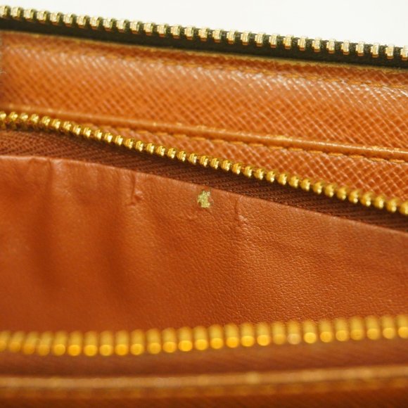 Louis Vuitton Long Wallet Monogram Zippy M60017 Brown Men's Women's - Picture 6 of 11